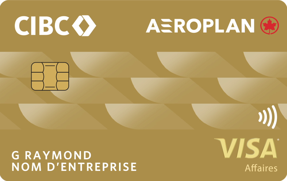 Carte Affaires Visa Aéroplan.