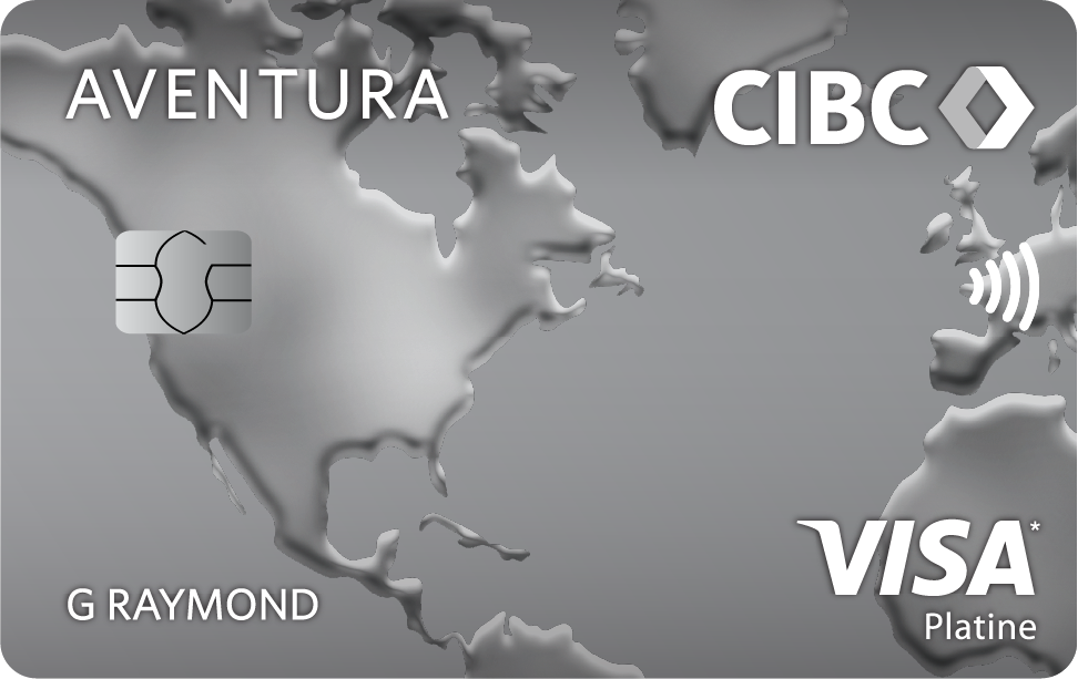 CIBC Aventura Visa Card.