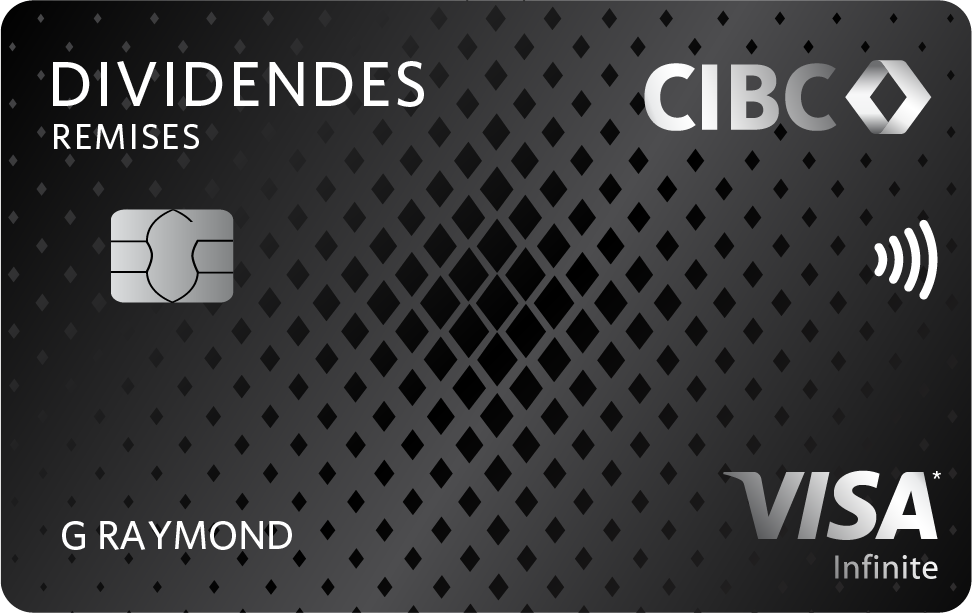 Carte Dividendes CIBC Visa Infinite.